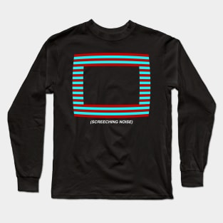 Screeching Noise ZX Spectrum 128k Long Sleeve T-Shirt